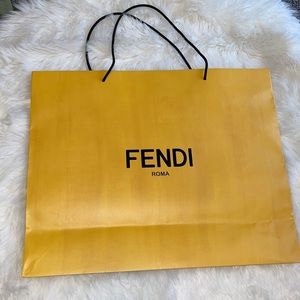 Oversized FENDI store bag